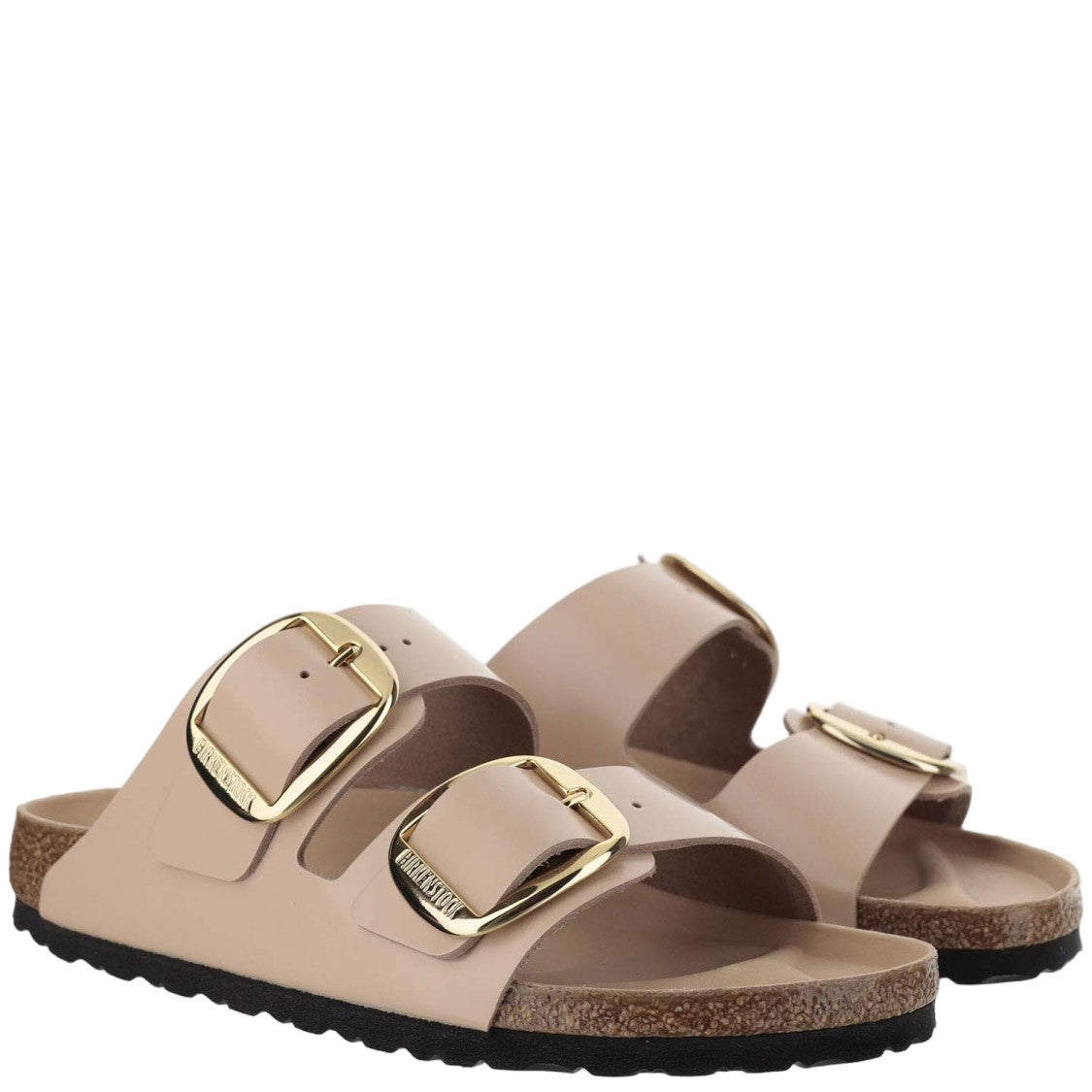 Birkenstock Beige Leather Sandals