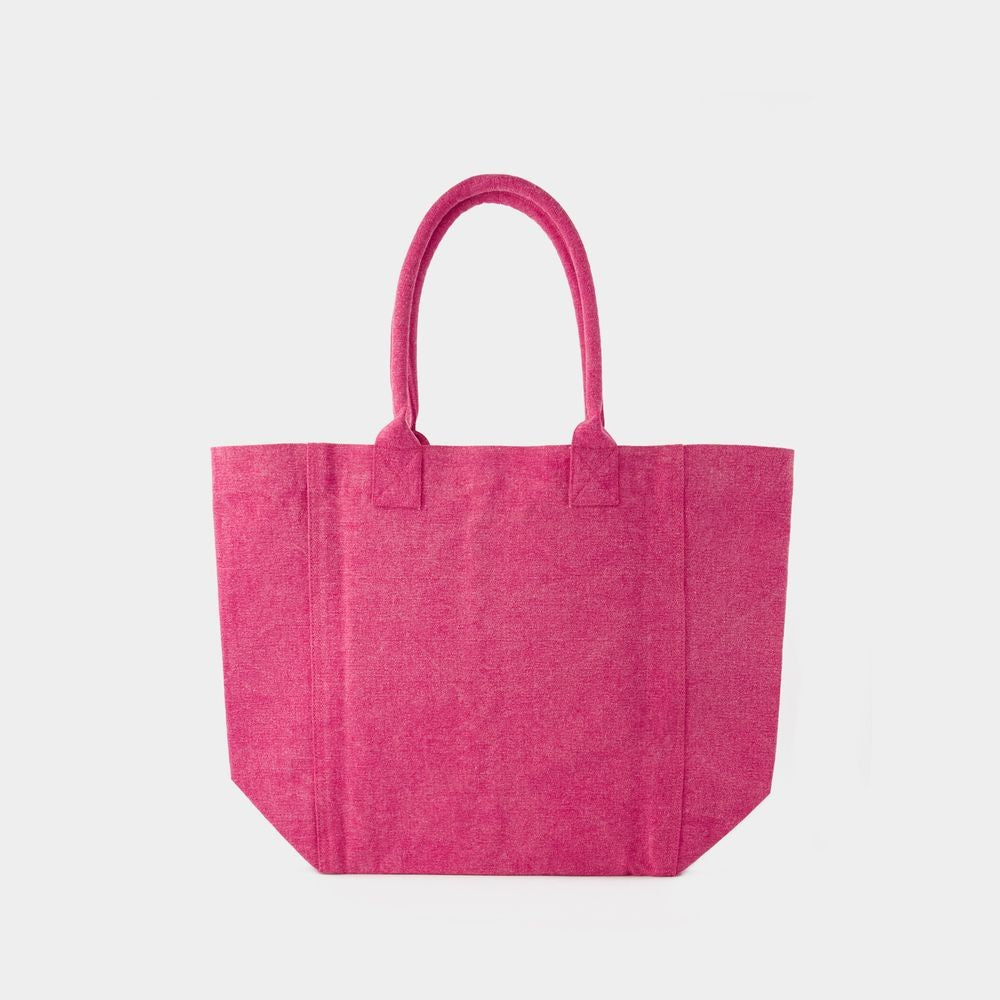 Isabel Marant Yenky Shopper Bag - Cotton - Pink