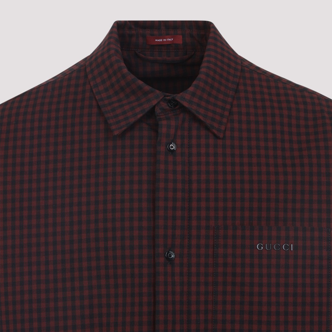 Gucci Purple Cotton Spw Macro Vichy Jacket
