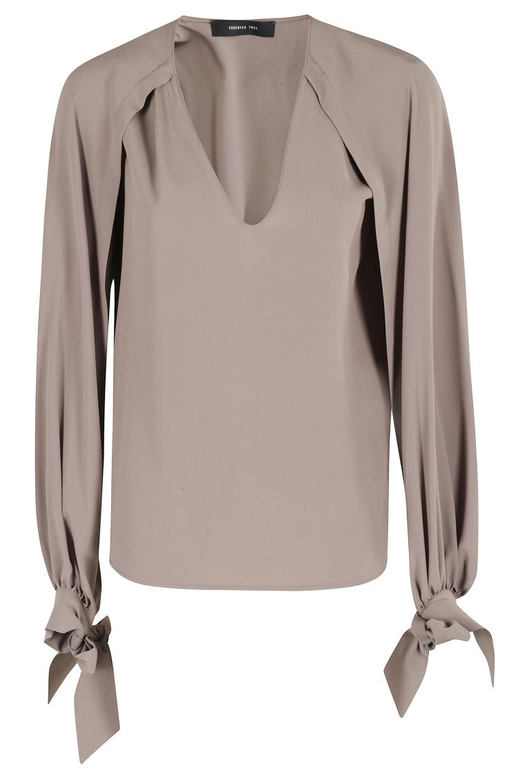 Federica Tosi Hooded Blouse