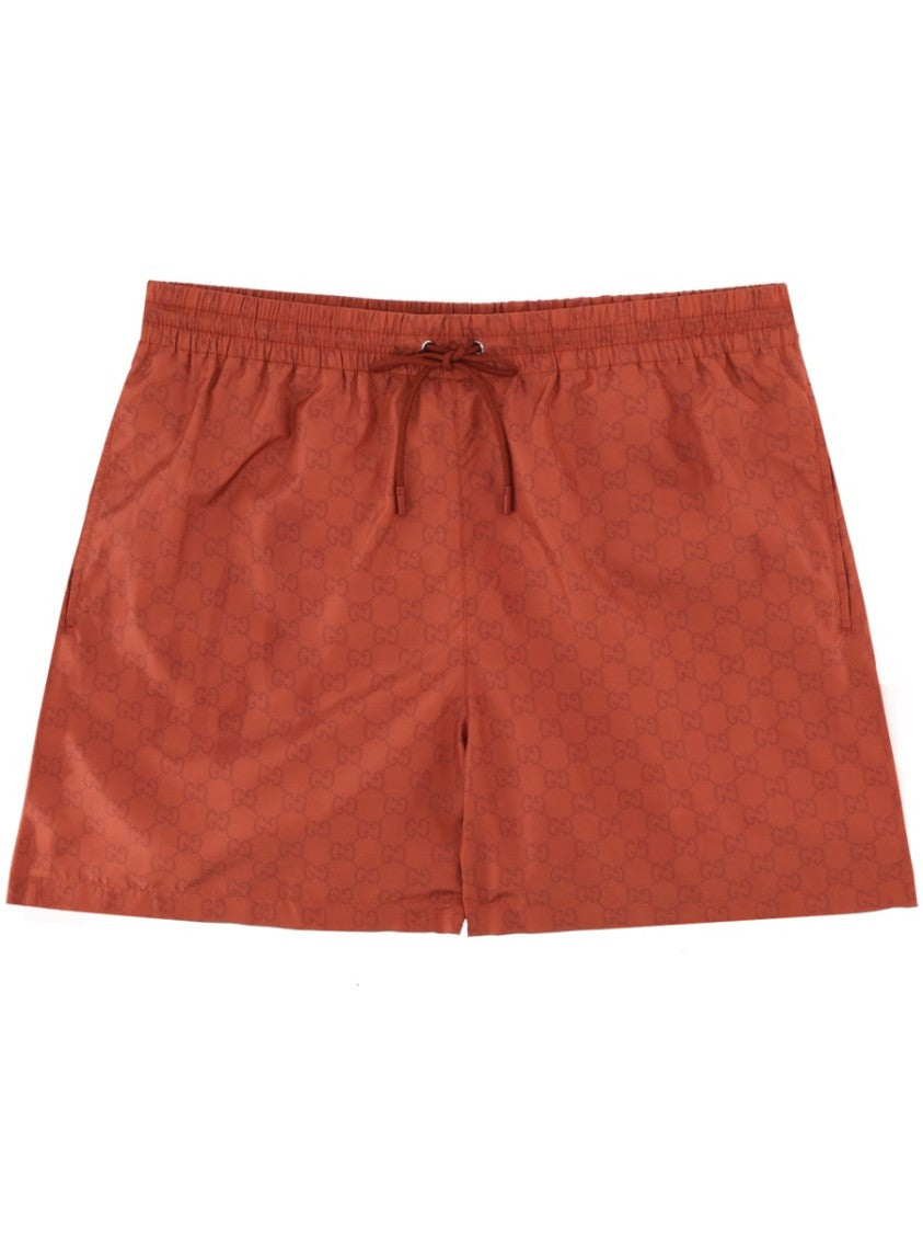 Gucci Gg Woven Swim Shorts