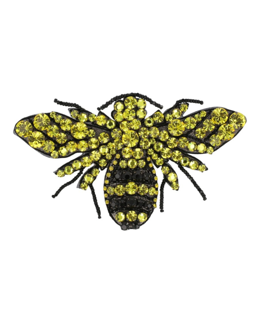 Gucci Crystal Embellished Bee Brooch