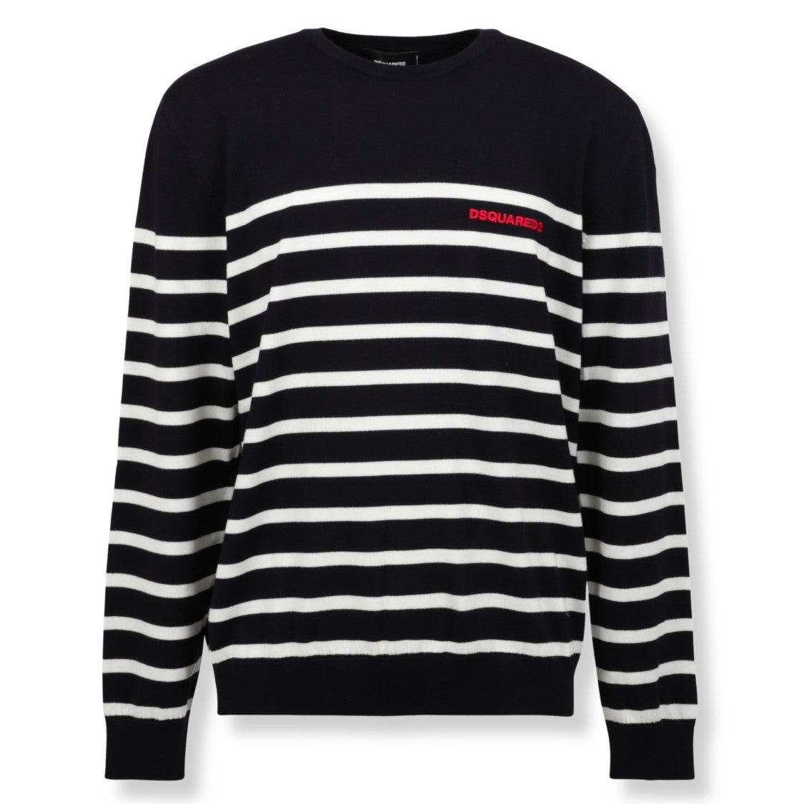 Dsquared2 Fine Knit Sweater With Silhouette