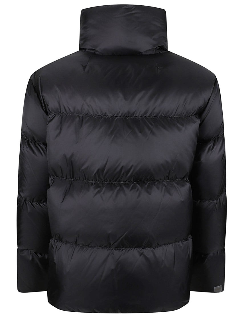 Max Mara Short Padded Down Jacket With High Collar