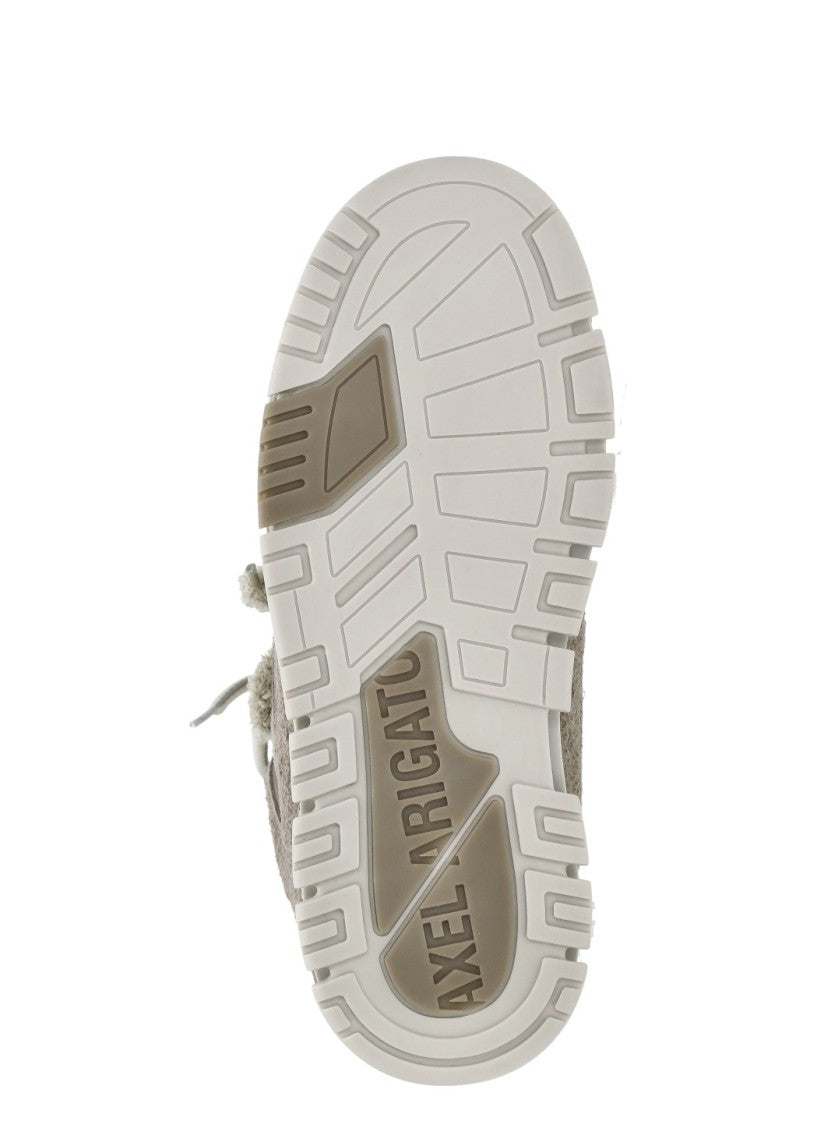 Axel Arigato Brown Area Lo Label Suede Sneakers