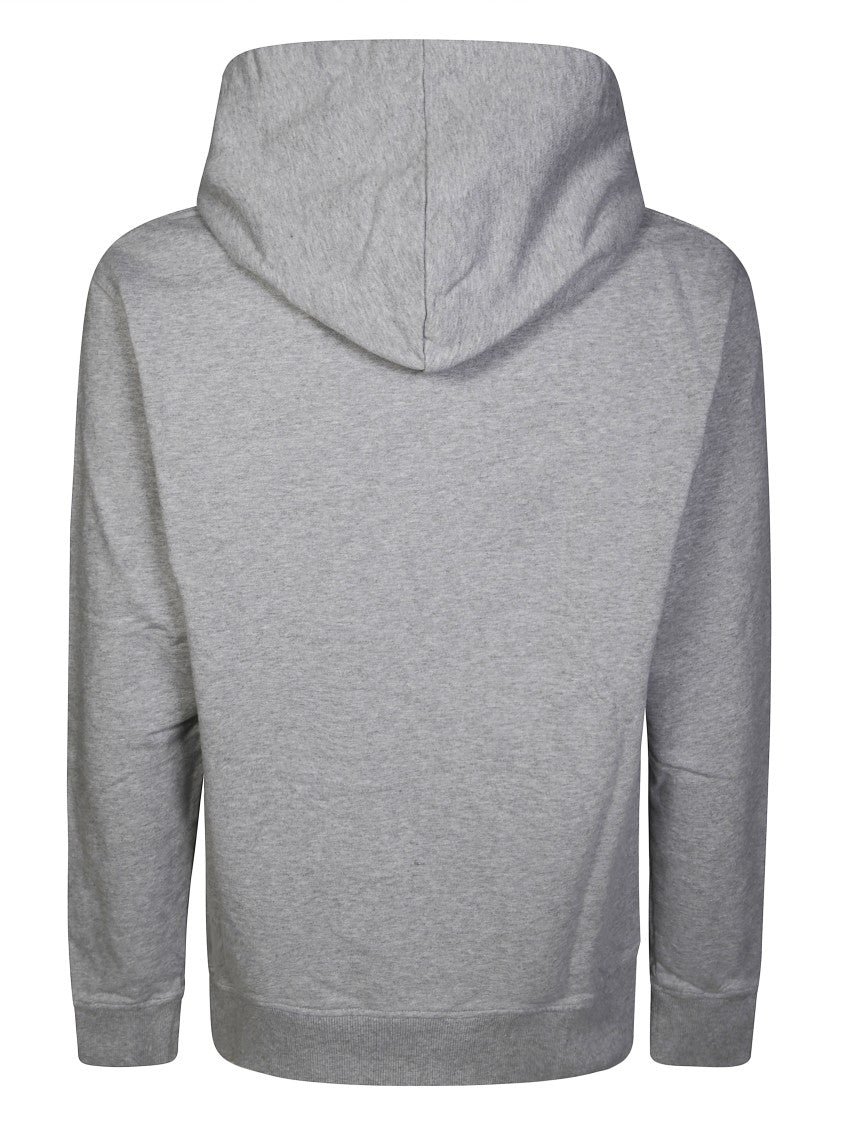 J. W. Anderson Classic Grey Hoodie With Embroidered Logo