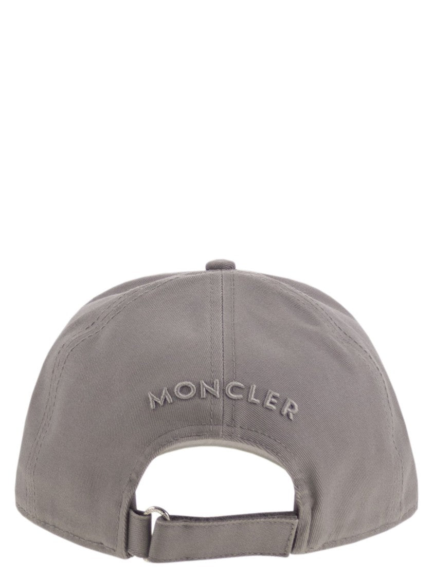 Moncler Cotton Gabardine Baseball Cap