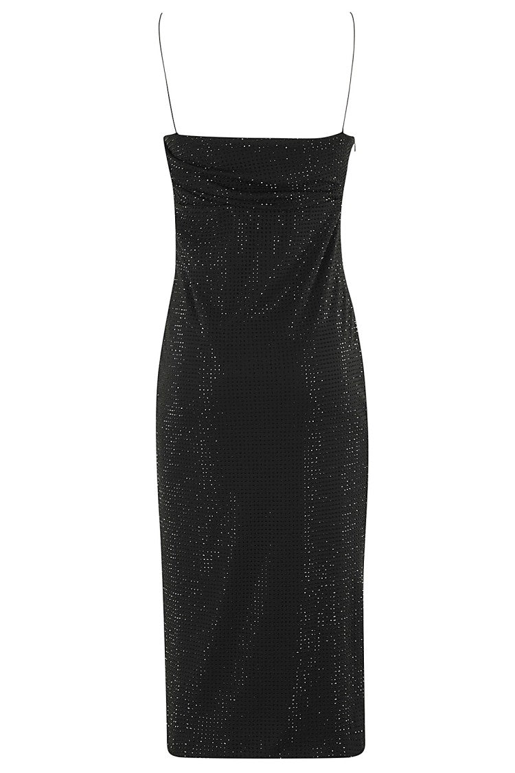 Philosophy Di Lorenzo Serafini Rhinestone Jersey Dress