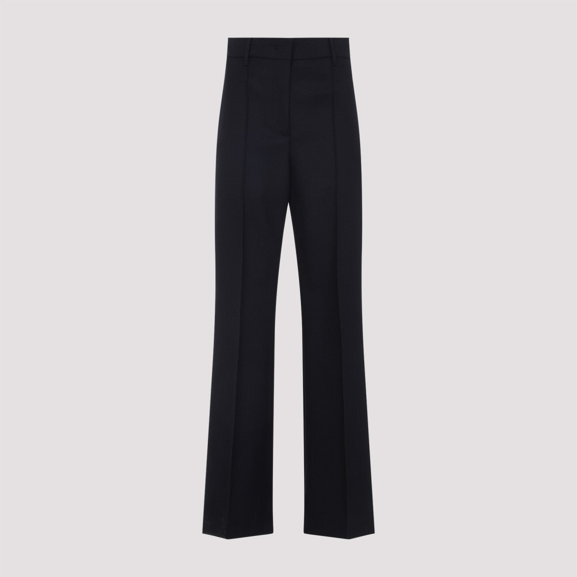 Prada Blue Virgin Wool Pants