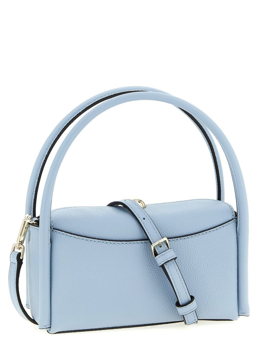 Furla Smooth Leather Handbag With Gold-Tone Clasp