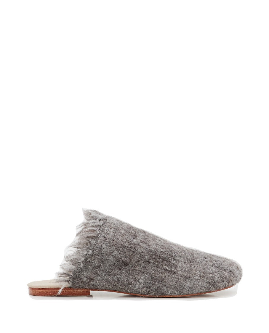 Thibault Van Der Straete Fringed Etamine Slippers