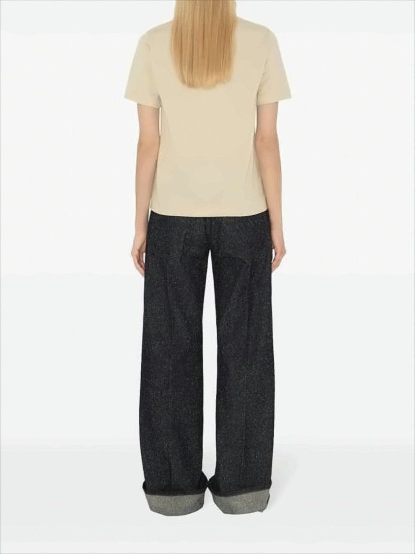 Burberry Boxy Fit Crew Neck T-Shirt