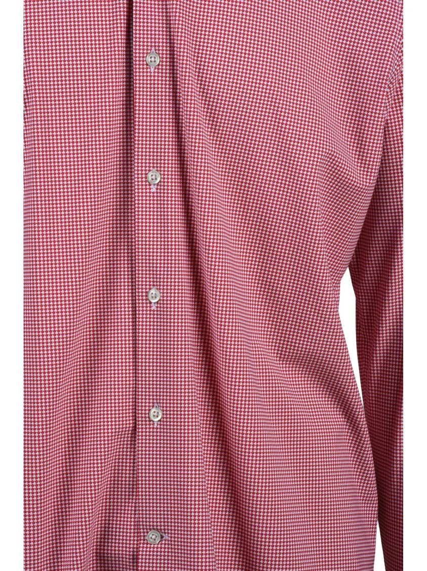 Ghirardelli Next White/Red Next Stretch Polyamide Elastane Shirt