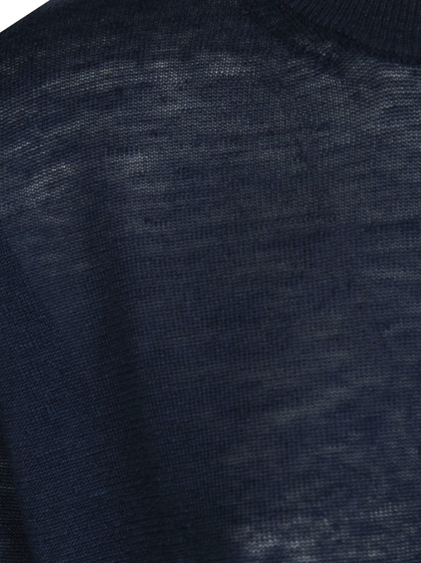 Max Mara Smmfervore Semi Sheer Knit Shirt