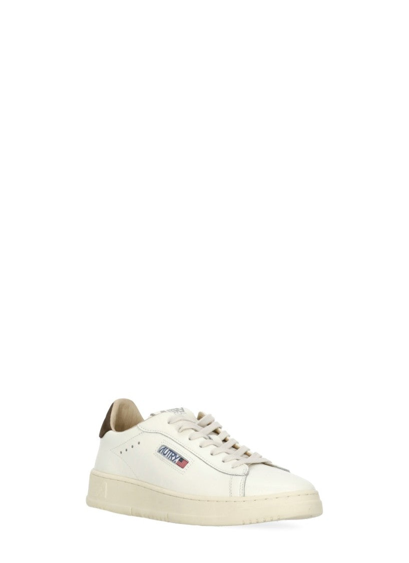 Autry Dallas Low Brown Heel Sneakers