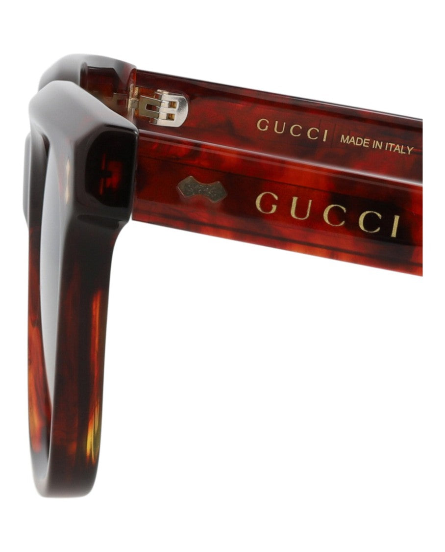 Gucci Square-Frame Recycled Acetate Sunglasses