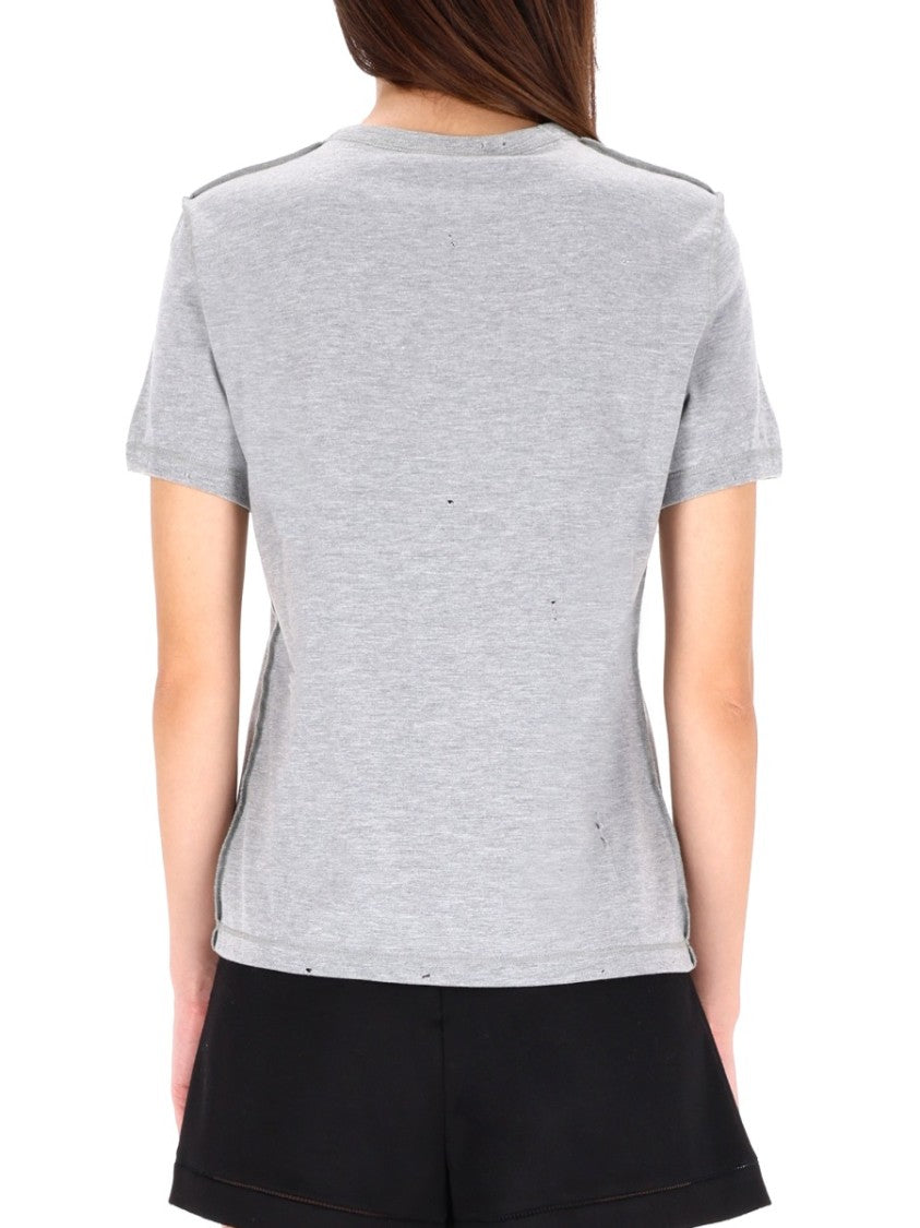 Dolce & Gabbana Relaxed-Fit Grey T-Shirt