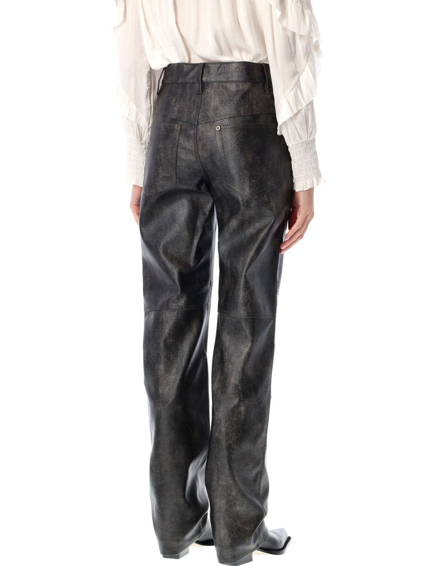 Isabel Marant Étoile Coralea Faux Leather Pants