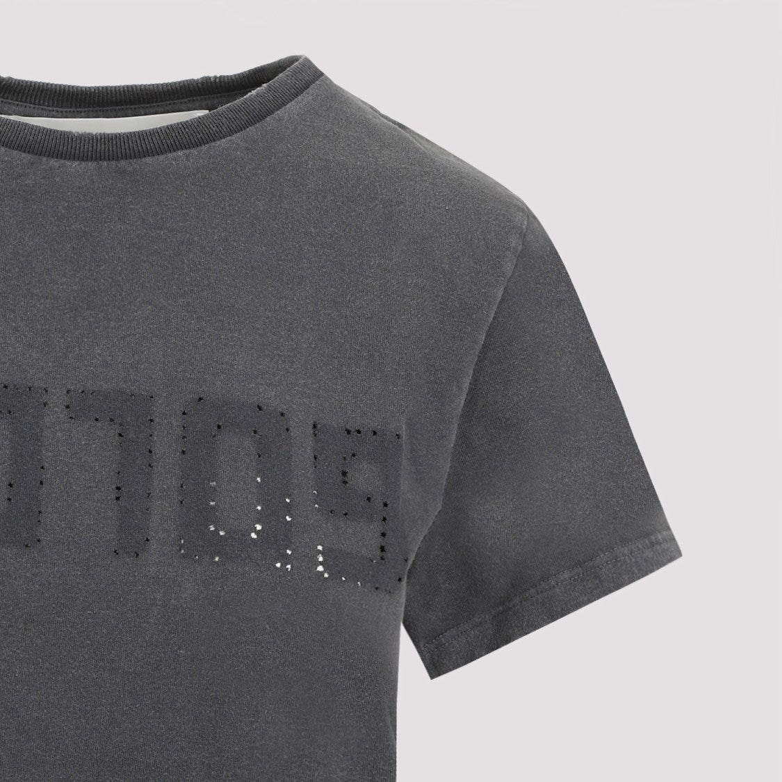 Golden Goose Grey Cotton T-Shirt