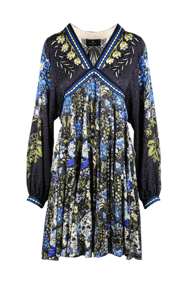 Etro Tunic Dress Silk - Multicolor