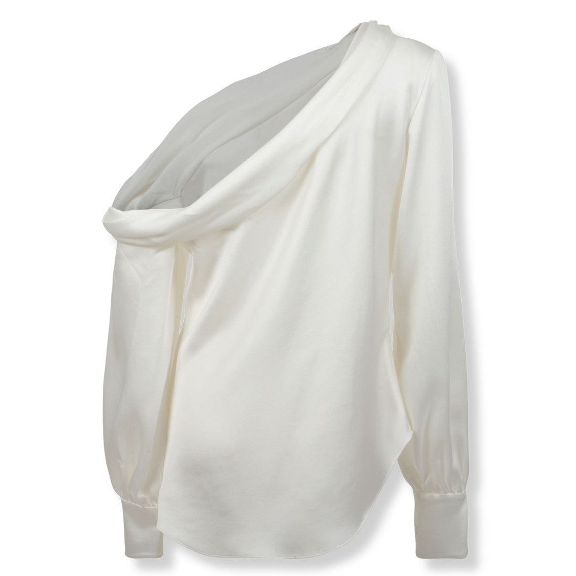 Simkhai Asymmetrical One-Shoulder Top With Fitted Silhouette