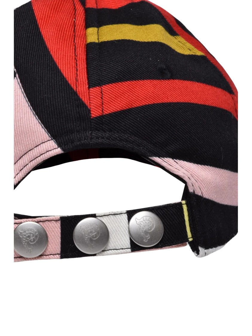 Pucci Multicolored Abstract Pattern Pucci Hat