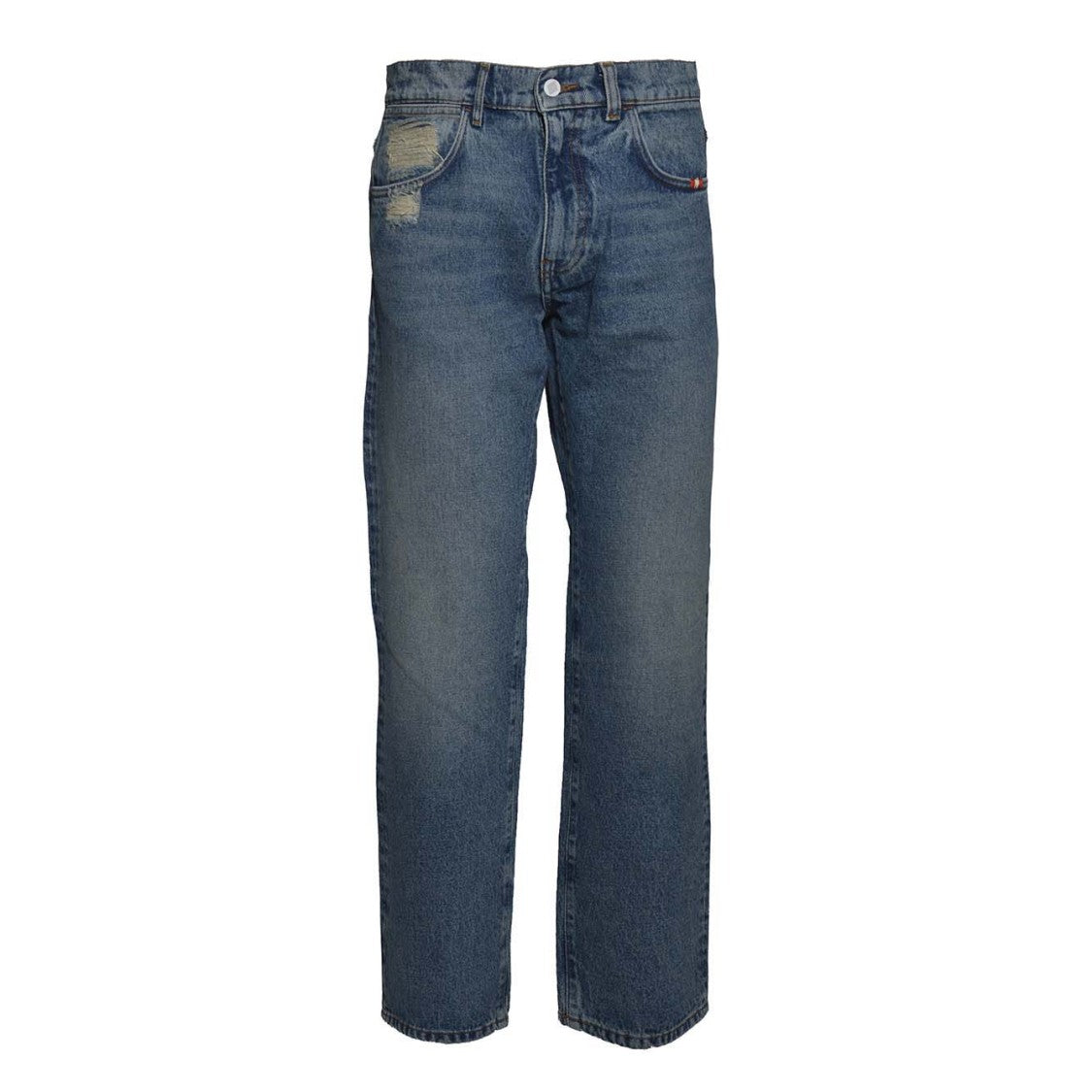 Amish James True Vintage Blue Cotton Jeans