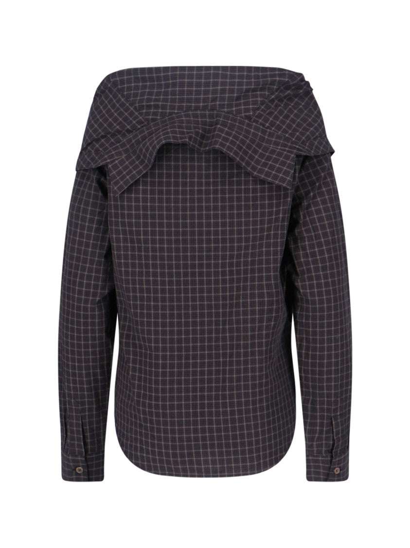 Our Legacy Black Kaonashi Tailored Cotton Shirt