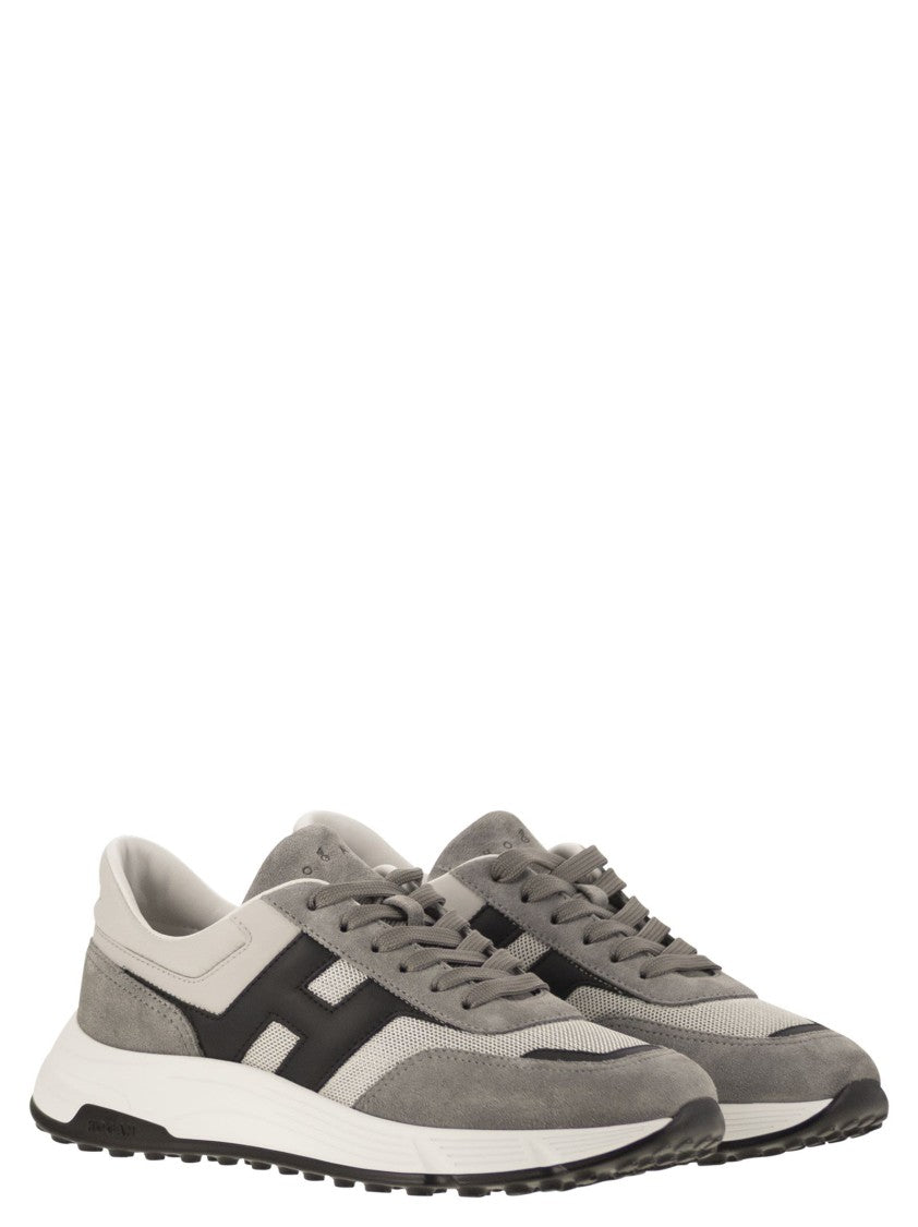 Hogan Hyperlight Trainers With Lateral Oblique H Detail