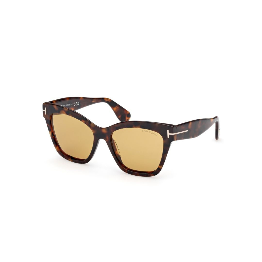 Tom Ford Ft1217 Square Frame Tortoiseshell Sunglasses