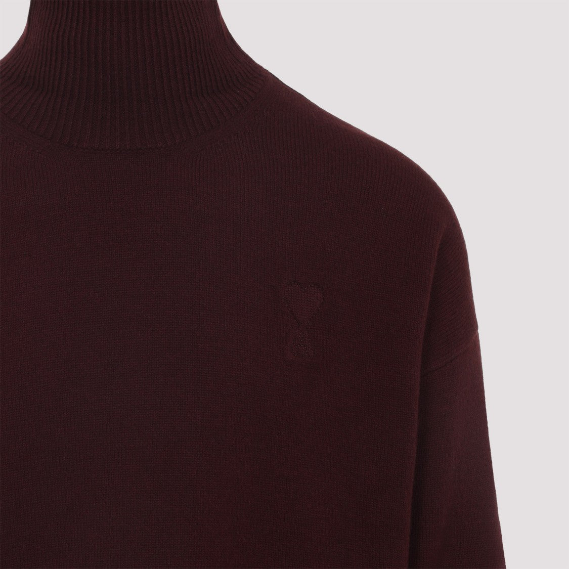 Ami Adc Red Wool Sweater