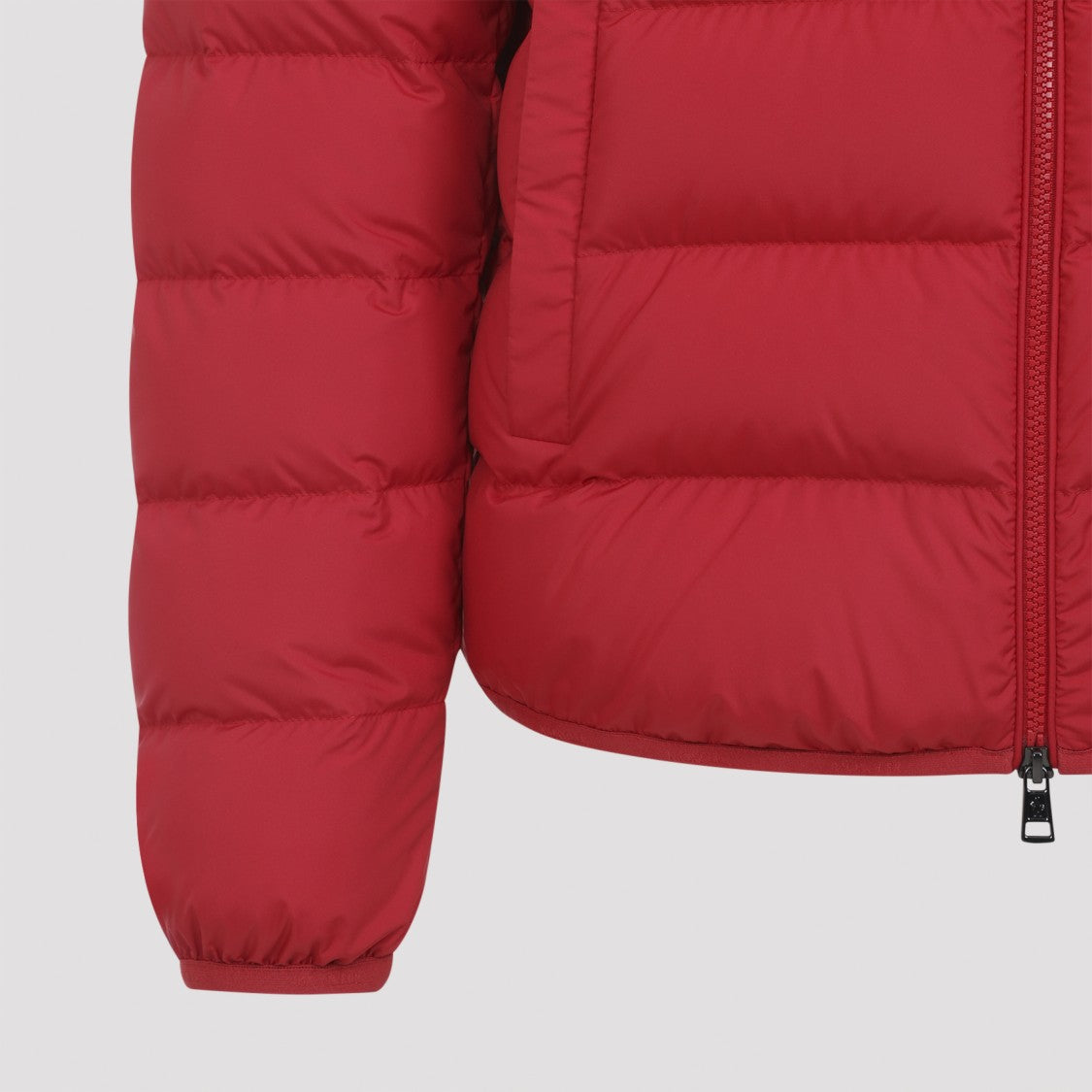 Moncler Quilted Down Jacket With Detachable Hood