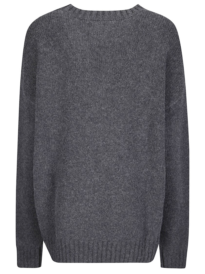 Extreme Cashmere Regular Fit Cashmere Sweater With Ribbed Detailing