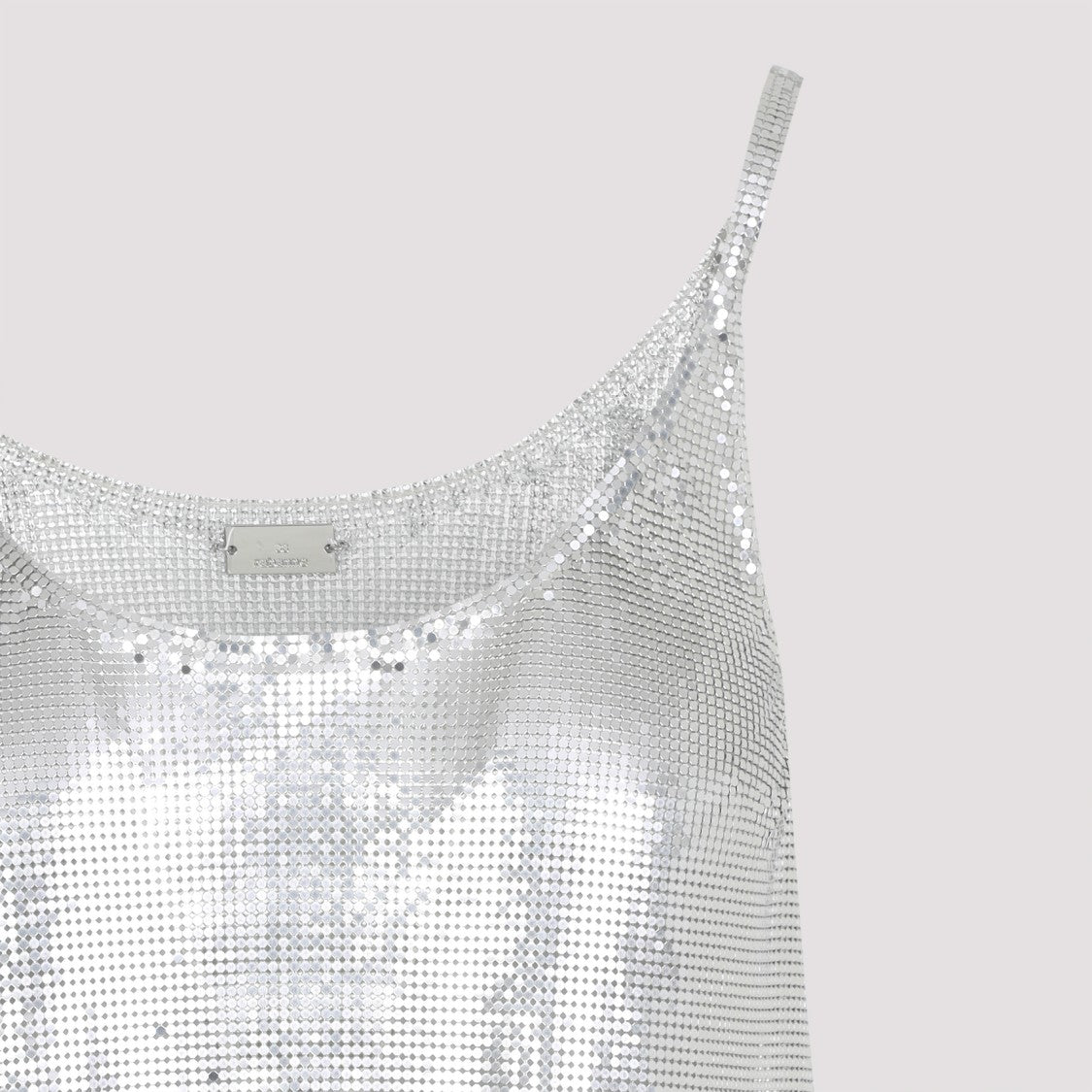 Rabanne Metallic Aluminium Topwear