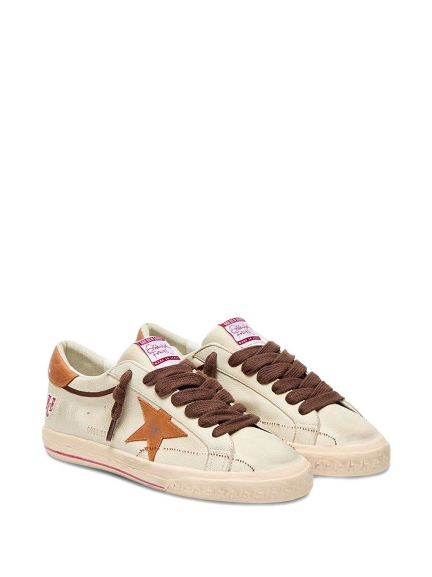 Golden Goose Silk And Nylon Patchwork Lace Sneakers