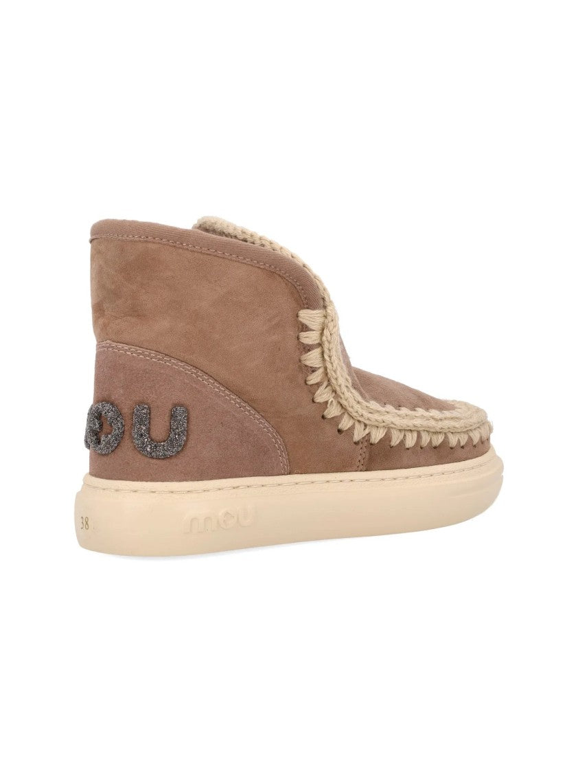 Mou Eskimo Bold Sneaker With Crochet Details