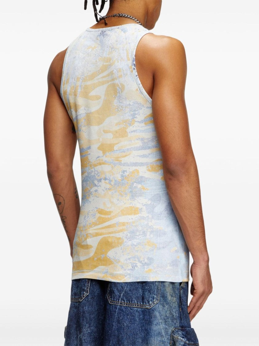 Diesel Sleeveless Round Neck T-Shirt