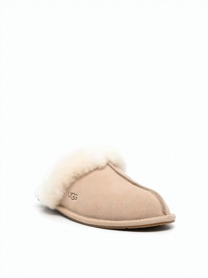 Ugg Suede Slipper With Plush Lambswool Lining