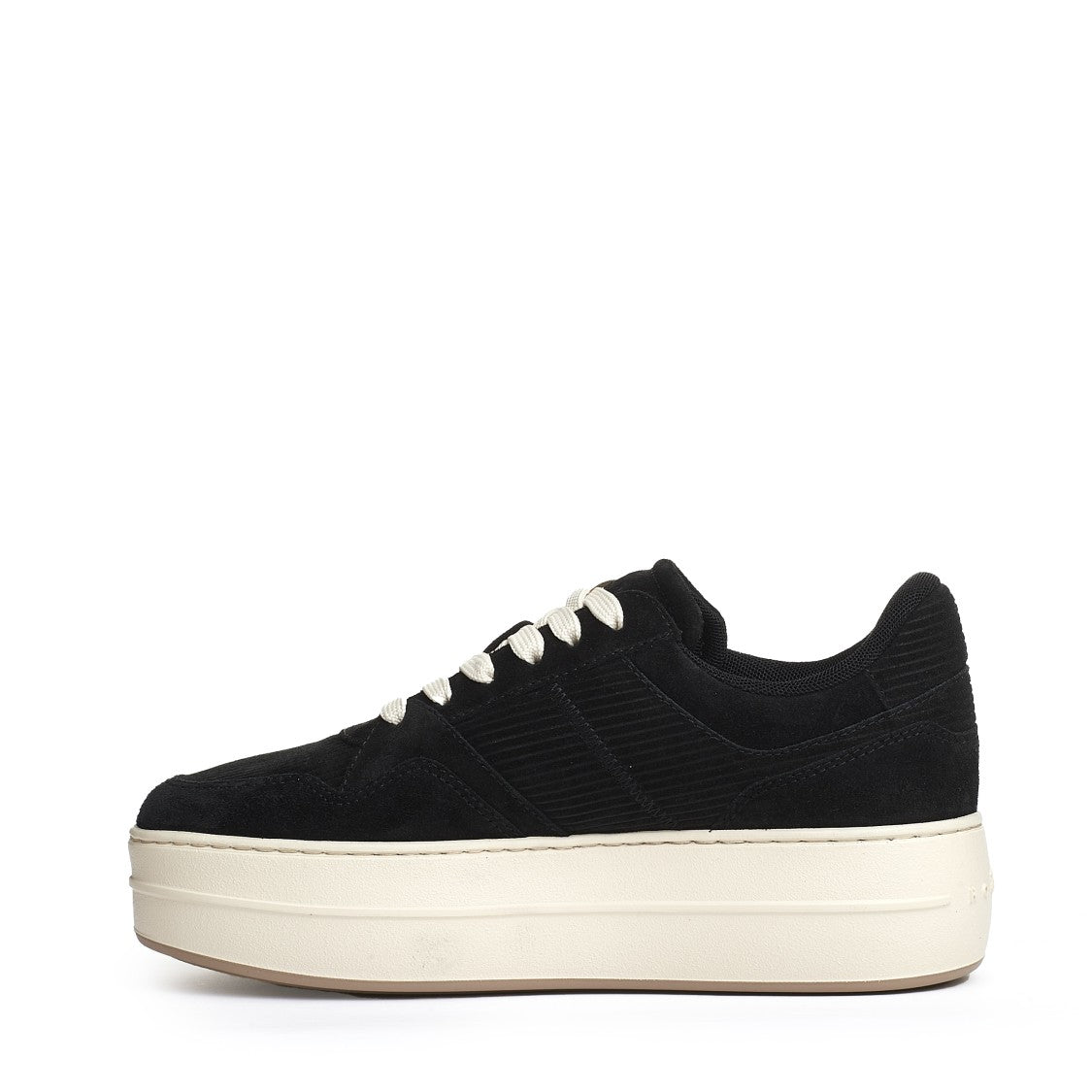 Hogan Skyscaper Suede Print Velvet Black
