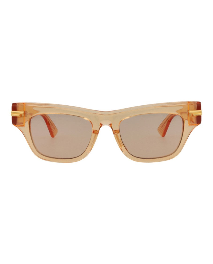 Bottega Veneta Square-Frame Recycled Acetate Sunglasses