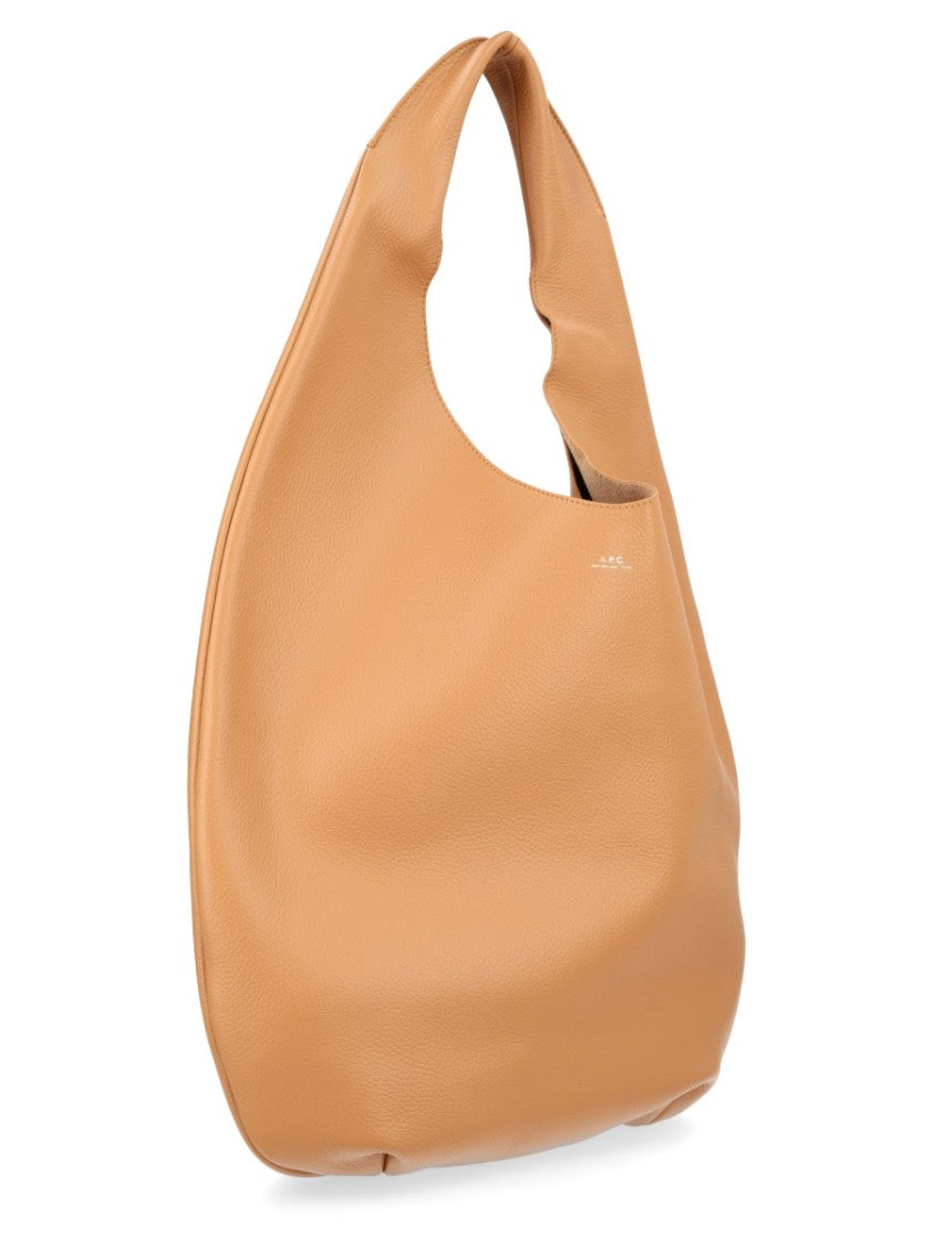 A.P.C. Le Neige Rounded Slouchy Tote Bag