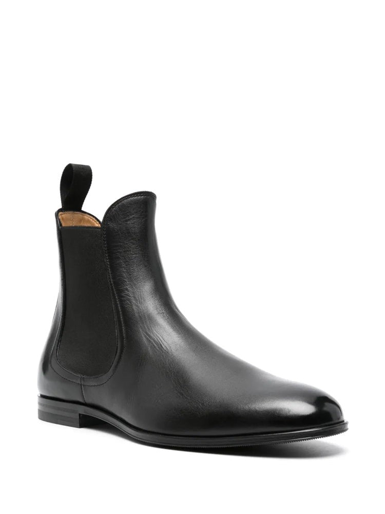 Bally Black Suede Ankle Boots