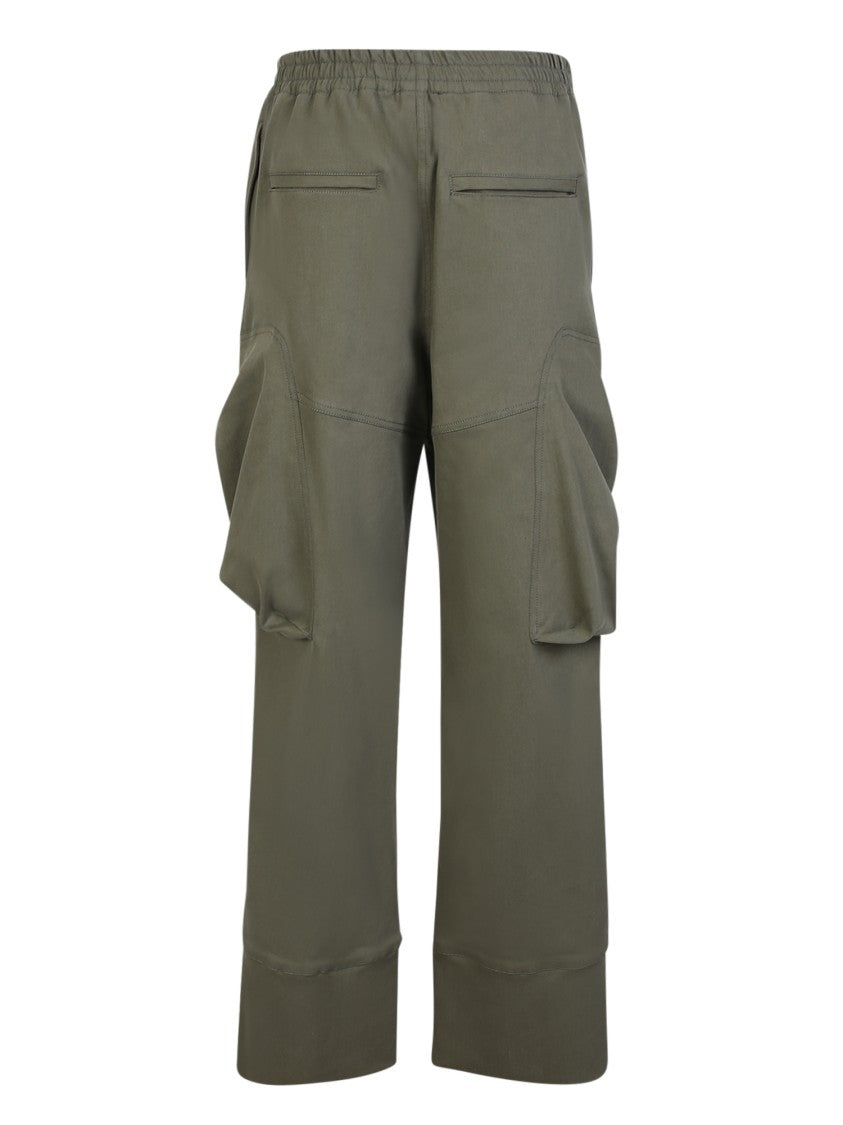 Blanca Vita Military Green Cargo Trousers