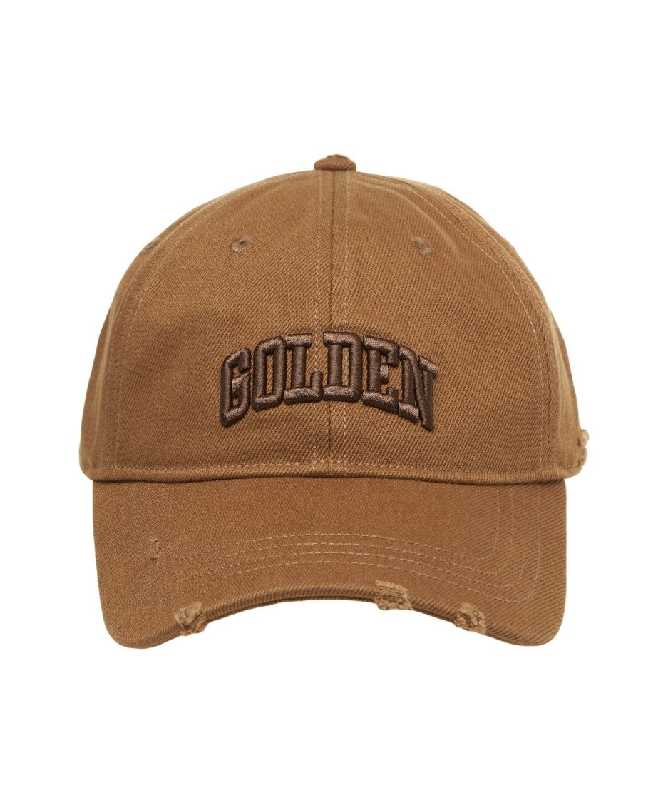 Golden Goose Baseball Cap With Logo Embroidery