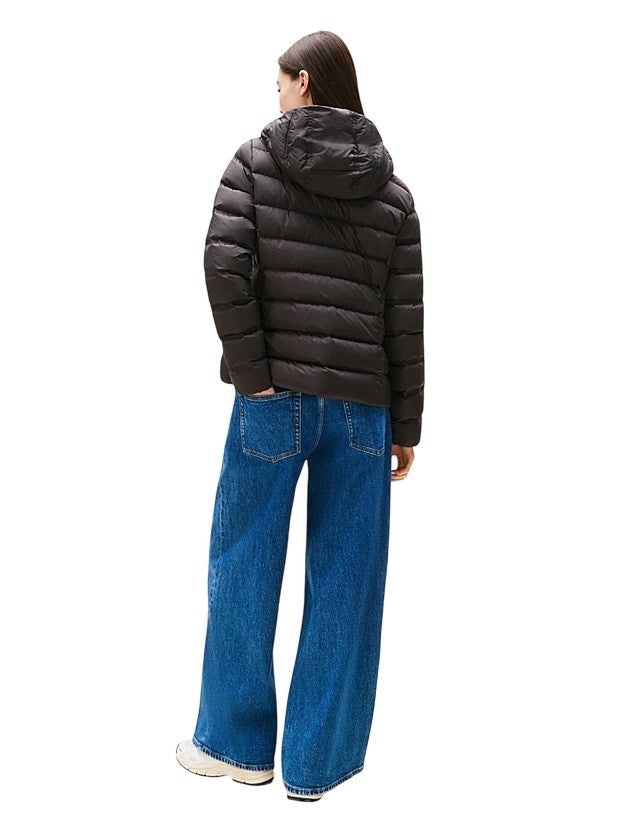 Tommy Jeans Hooded Down Coat With Removable Hood
