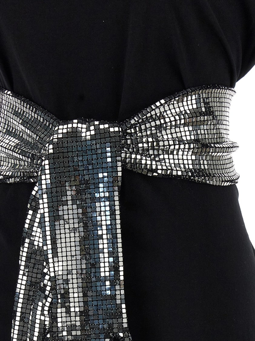 Mm6 By Maison Margiela Sequin Gloves T-Shirt