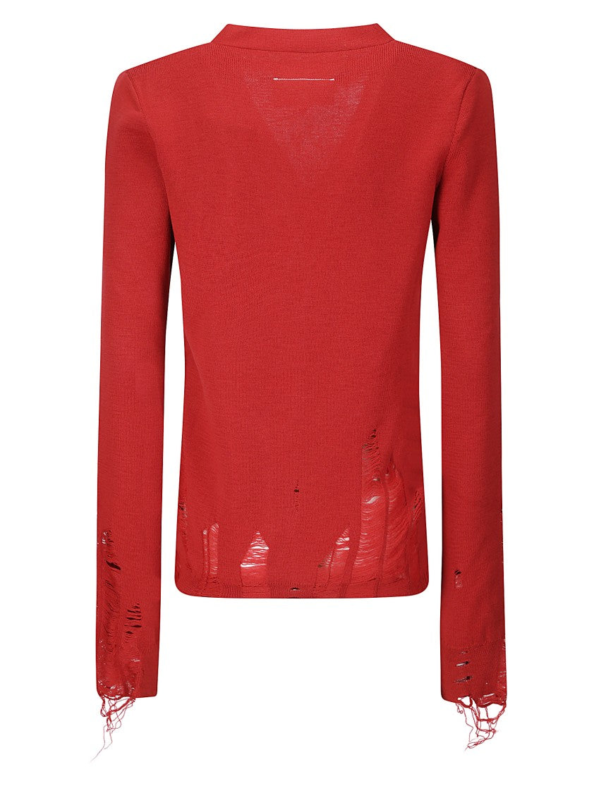 Mm6 By Maison Margiela Button Fastening Cardigan