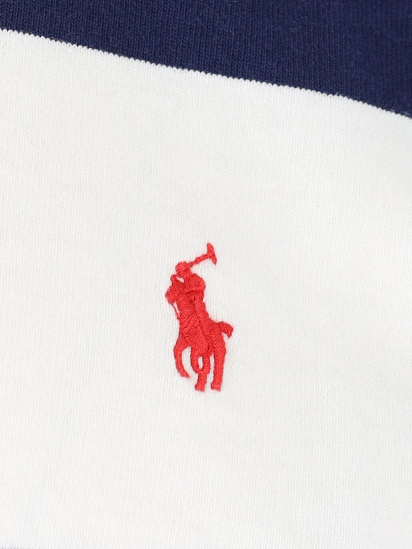 Polo Ralph Lauren Navy/White Striped Short-Sleeve Polo