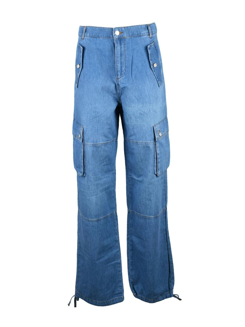 Mo5ch1no Jeans Moschino Jeans Cargo Pants - Blue