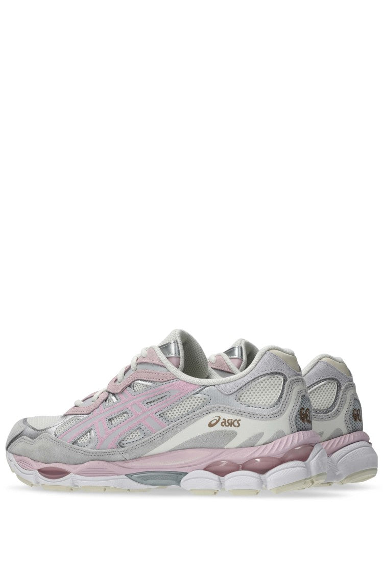 Asics White Pink Gel-Nyc Sneakers